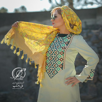 تونیک شلوار سوزن دوزی